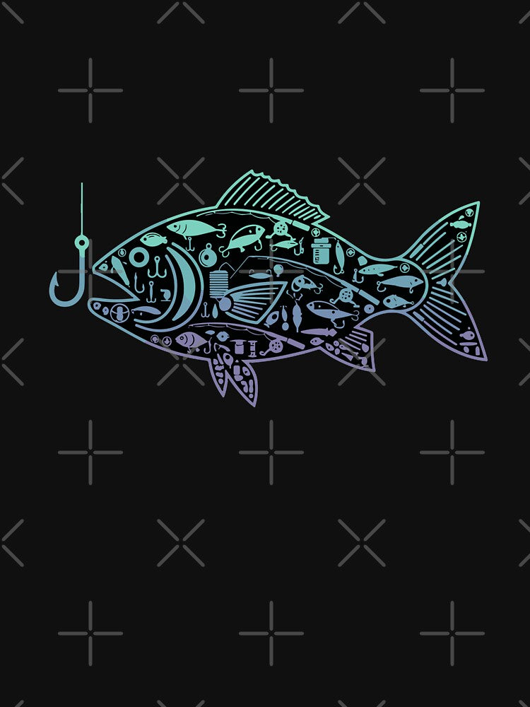 Fishing Tackle Fish Angler by SofiBlair