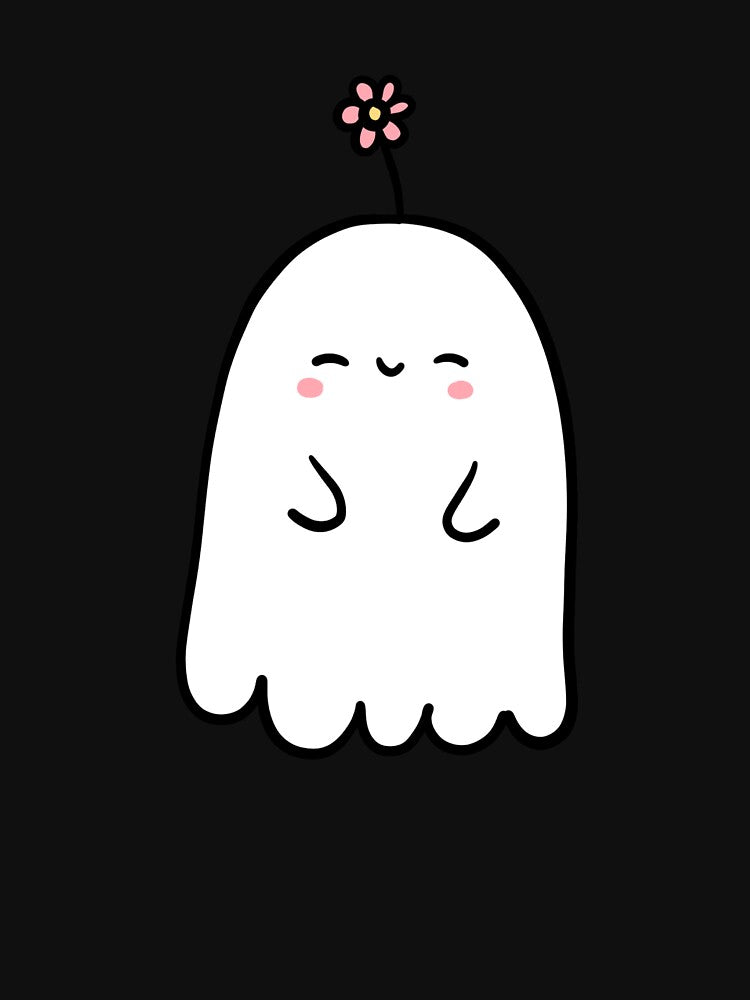 Cute Halloween Ghost by PotluckPrints