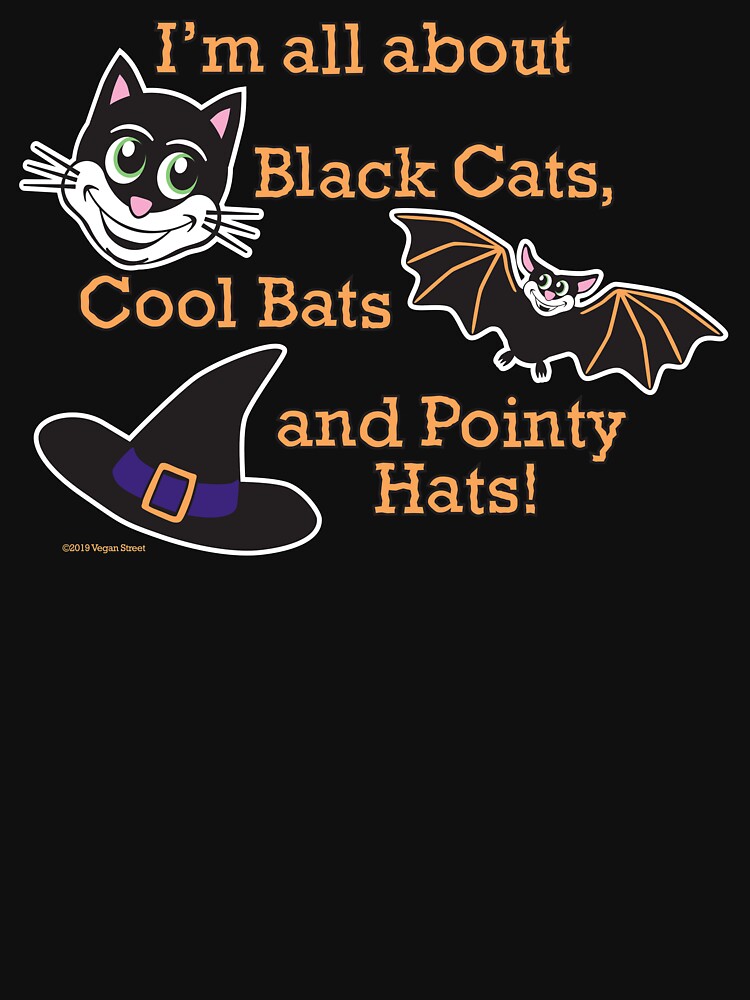 Black Cats, Cool Bats and Pointy Hats by VeganStreet