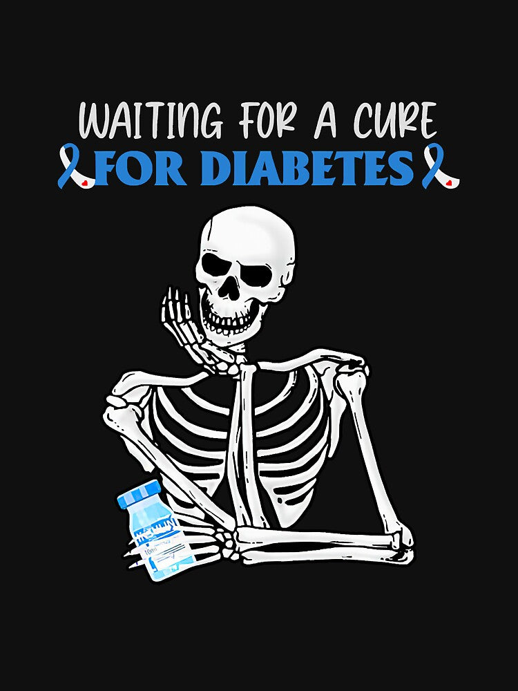 Waiting A Cure Diabetes Funny Sugar by BundlerVq