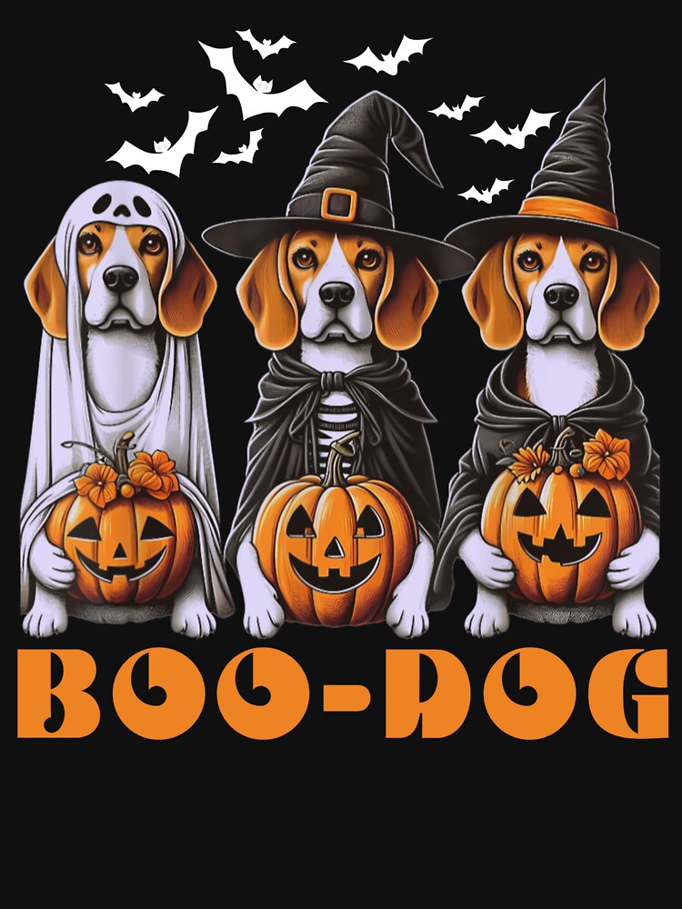 Beagle Ghost Halloween Dog Lovers by SenanDan