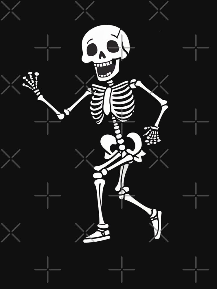 Dancing skeleton by Karim-Karem