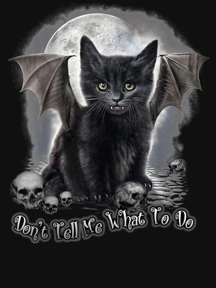 Black cat funny halloween by OloriHeritage