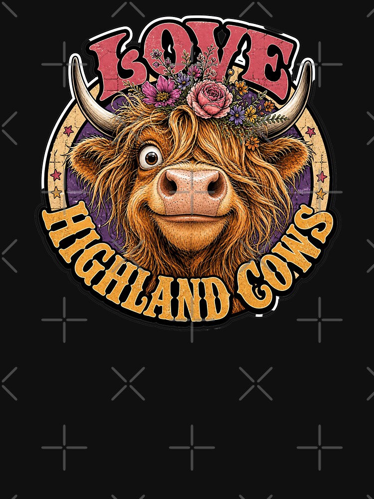 Love Highland Cows by Wilcox PhotoArt
