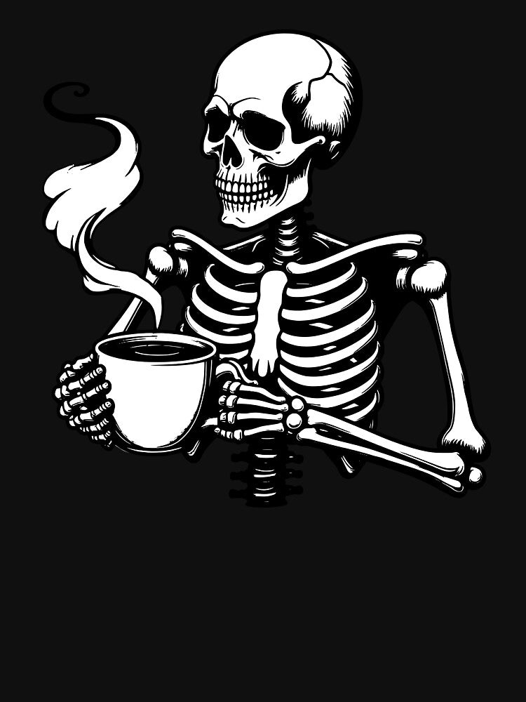 Skeleton coffee by Brexmore3
