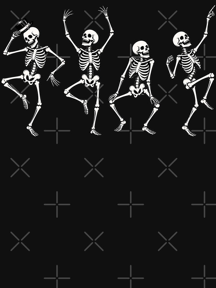 Dancing Skeletons – Funny Spooky Vintage Halloween Dance by will freed18