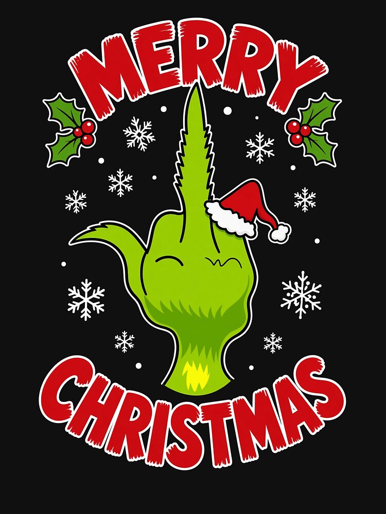 Mean Green Christmas Mood by florencehowell3