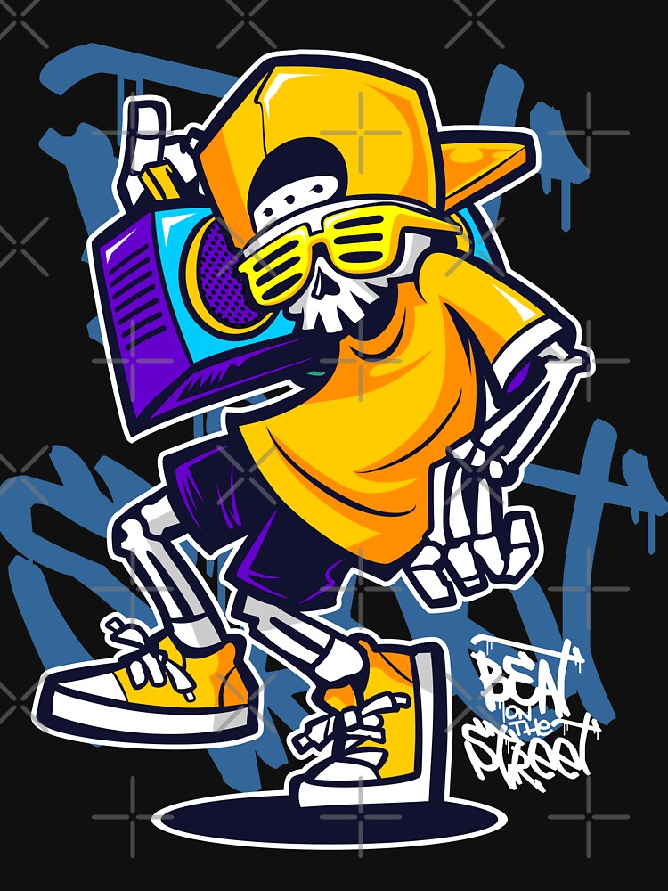 Dancing skeleton by pnkpopcorn
