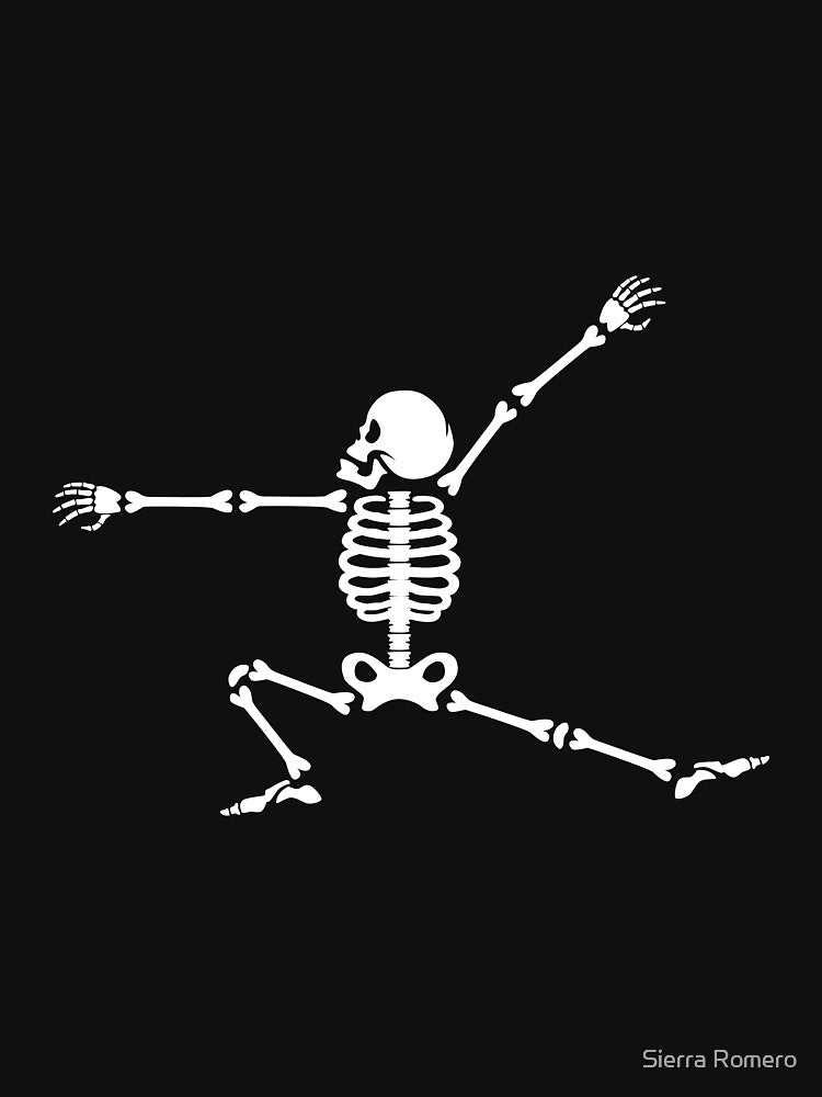Dancing Skeleton by Sierra Romero
