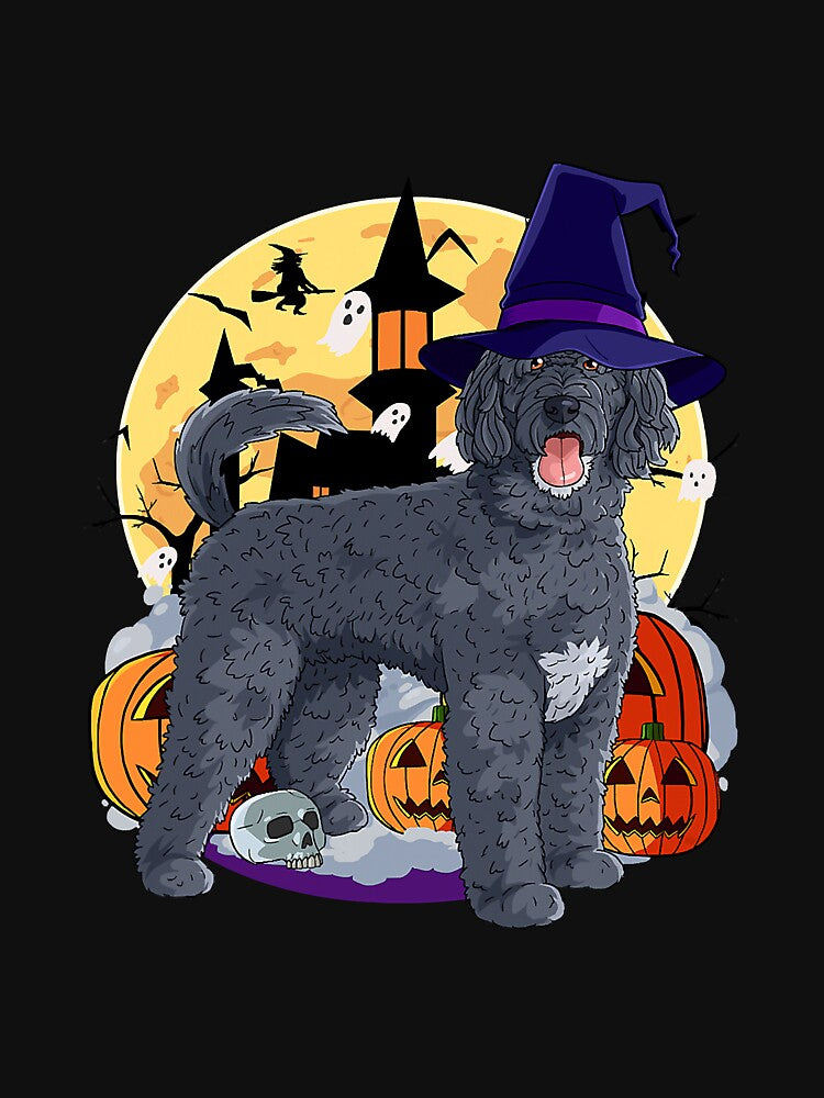 Portuguese Water Dog Cute Halloween by unassertive19