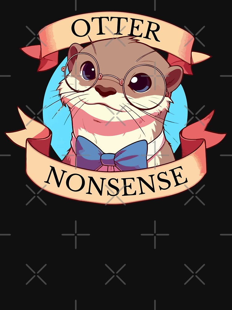 Otter Nonsense Kawaii by TomFrontierArt
