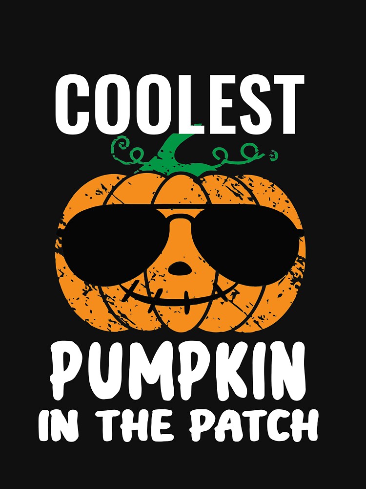 Coolest Pumpkin In The Patch funny Halloween Men Womens shirt, Pumpkin Patch, vintage halloween shirt, trick or treat shirt, coolest pumpkin by AMZBlacKStore