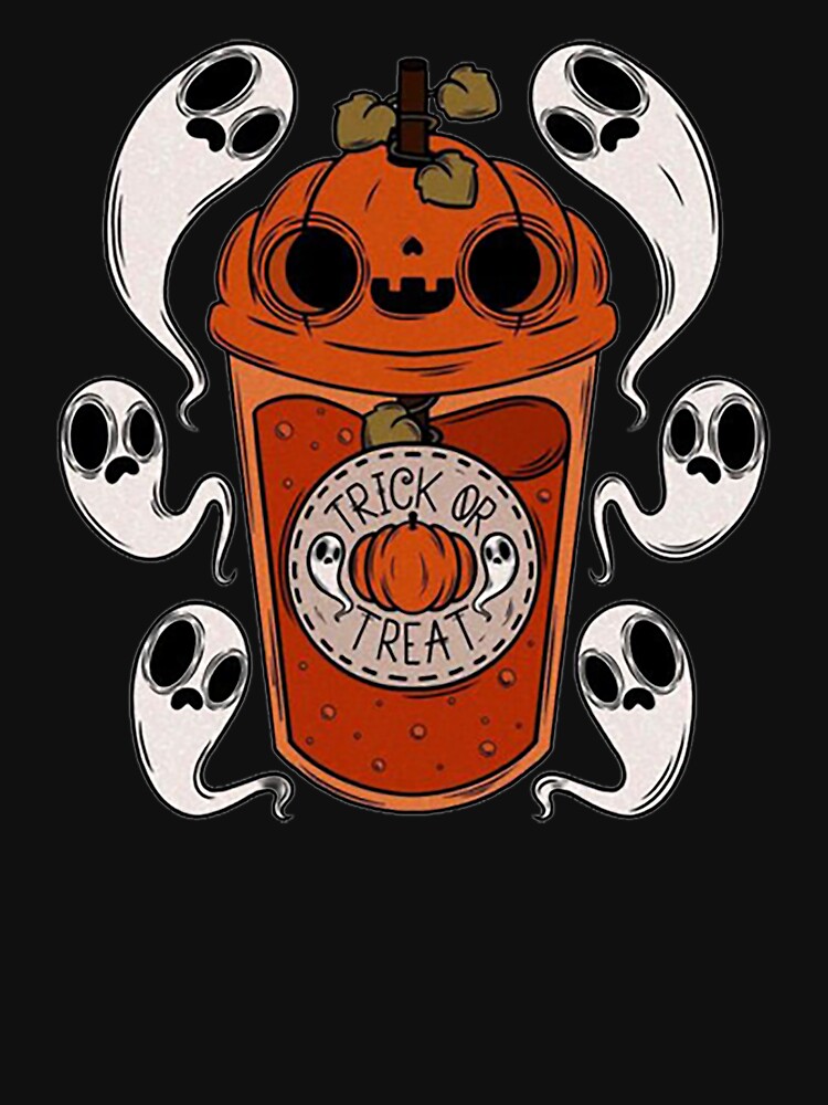 pumpkin autumn coffee sublimation T-Sh by PadLoveRed