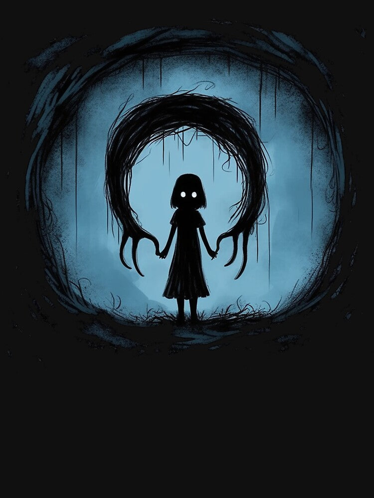 Dark Halloween - Scary Girl Design by TNOYC