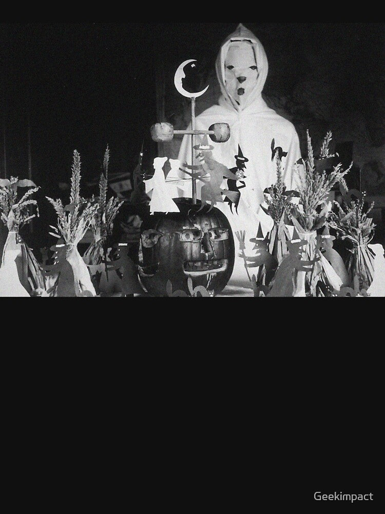 Vintage Halloween photograph creepy by Vintage Designs +