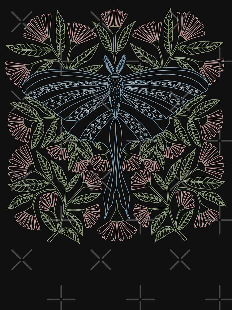 Floral Moth by TASORA
