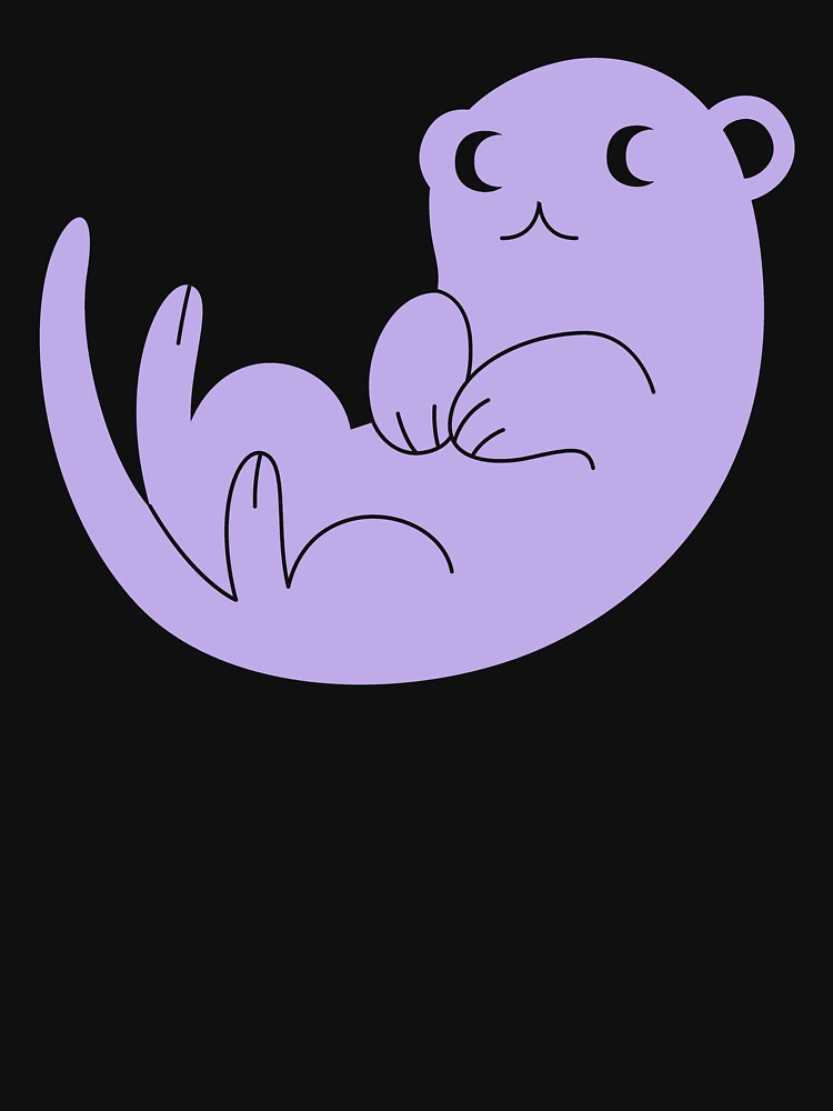 Otter Pastel Purple by 37jlee