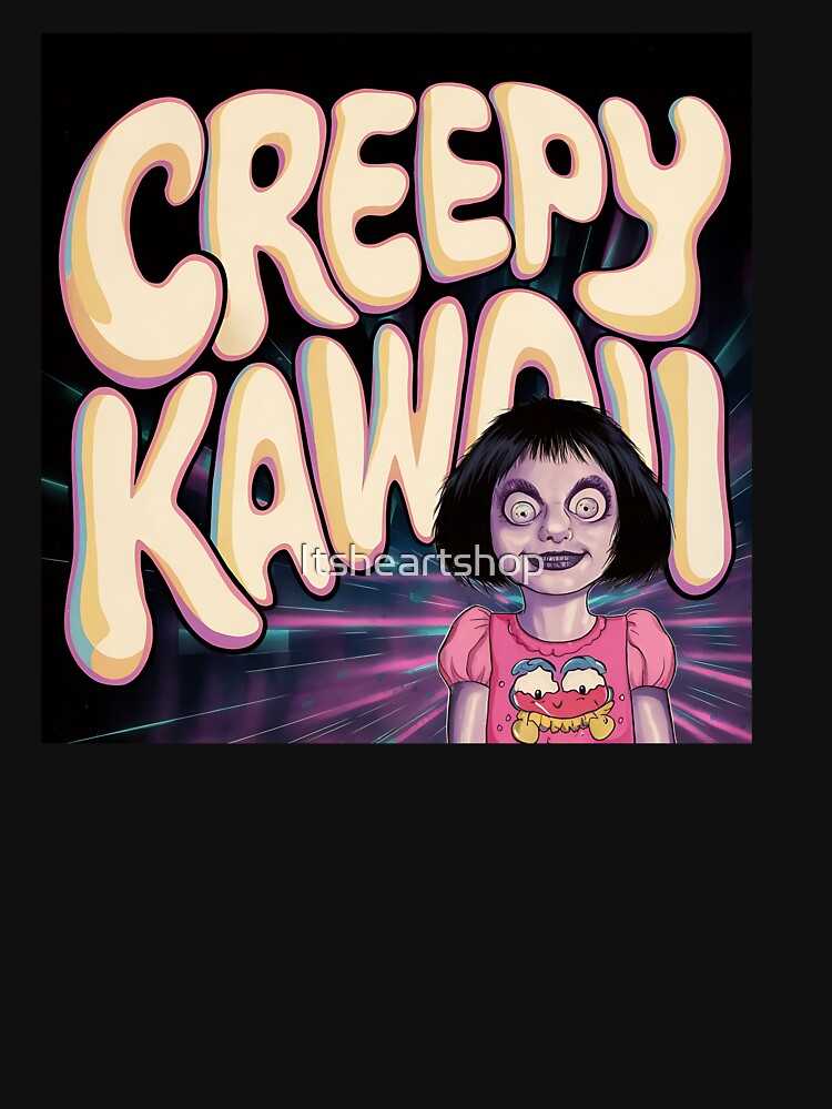 Adorable Creepy Kawaii Girl by Itsheartshop