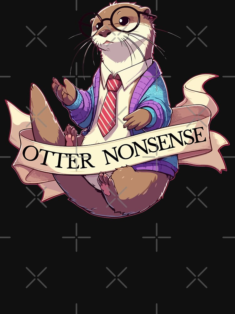 Otter Nonsense Pun by TomFrontierArt