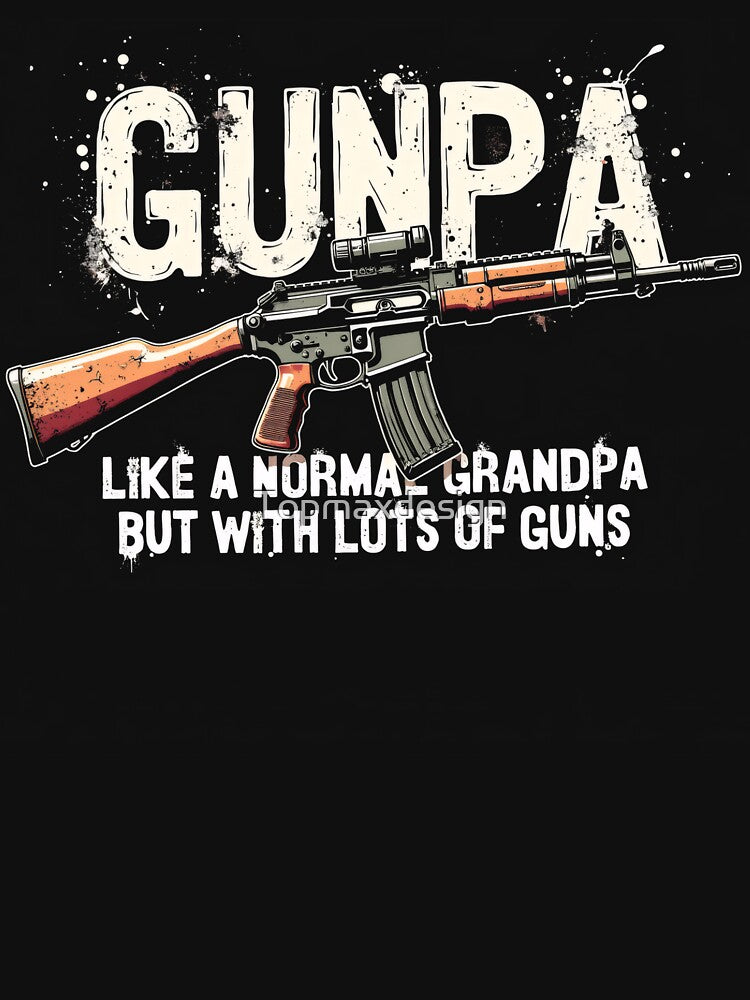 Gunpa Funny Grandpa by Topmaxdesign