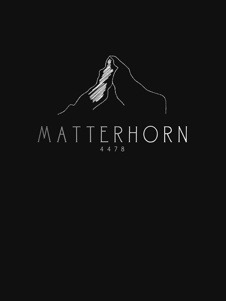 Matterhorn Alps Mountain Hiking Mountaineering by AOCreativeProd