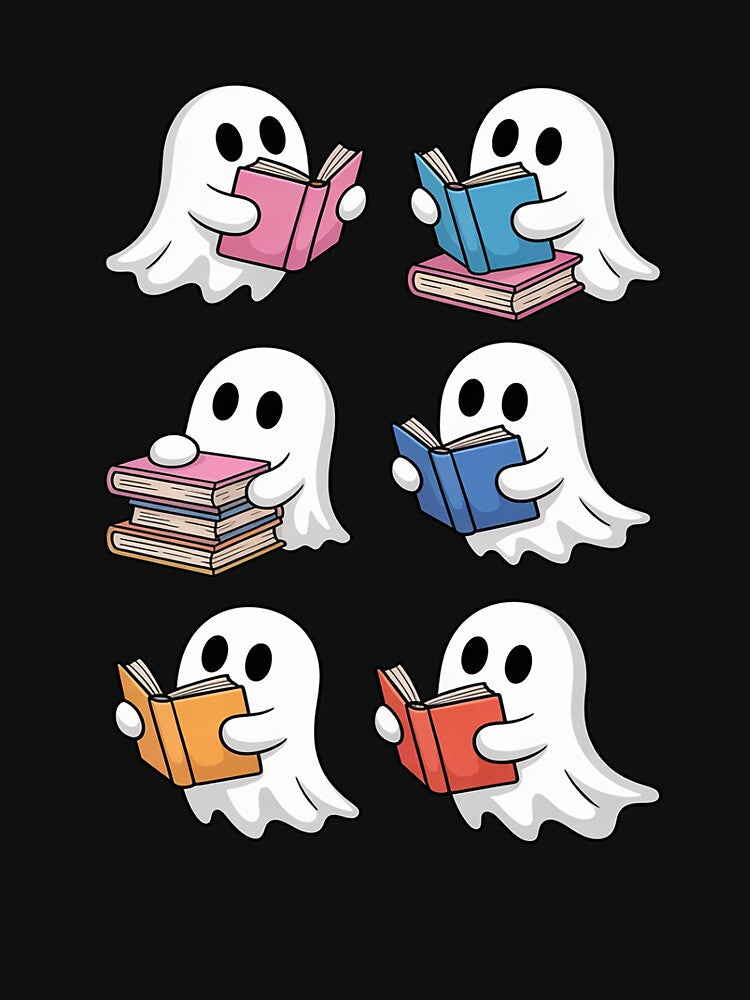 Ghost Reading Books by PeteHomenick