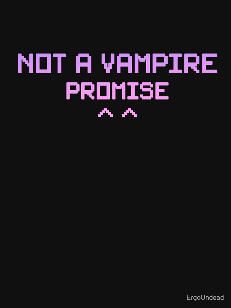 Not a Vampire Pastel by ErgoUndead