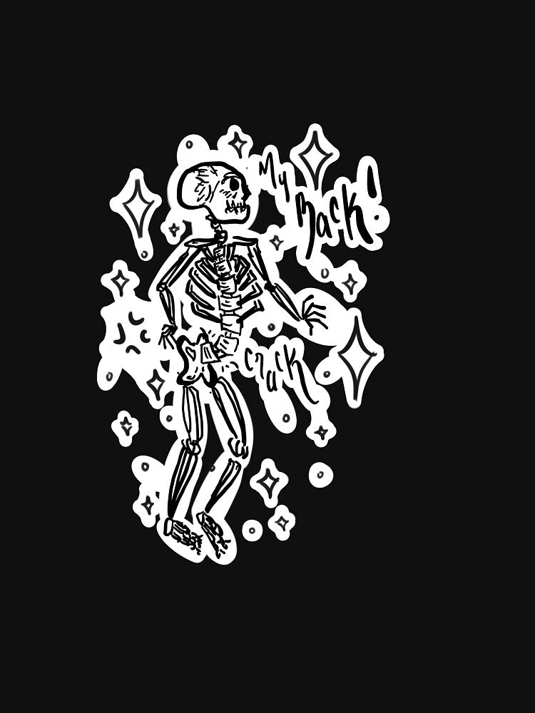 Skeleton back pain by trynitylizz