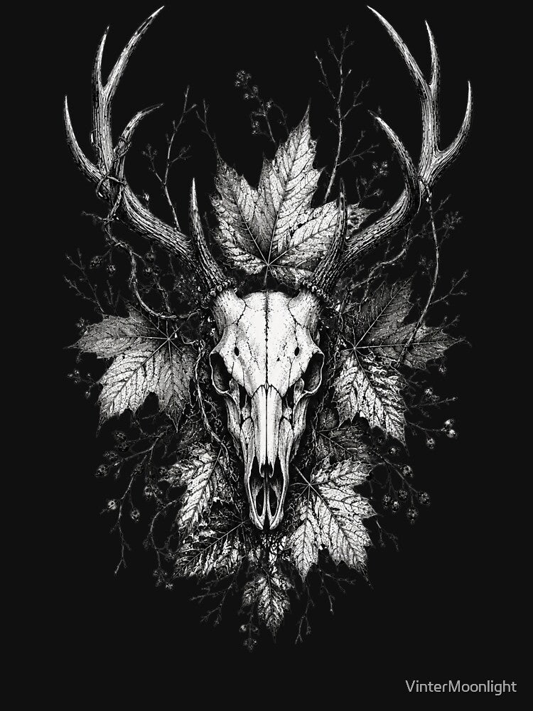 The Black Deer by VinterMoonlight