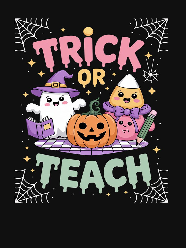 Trick or Teach Halloween Teacher by GasVille