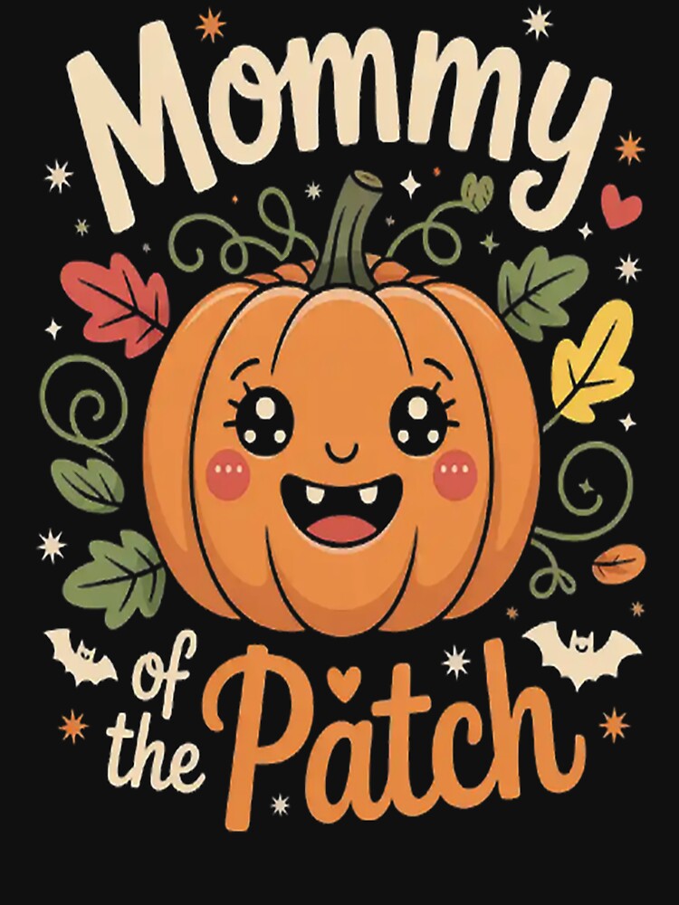 Mommy of The Patch Pumpkin Mom Halloween Family Matching by gandebro