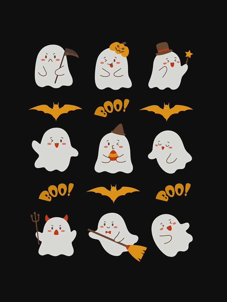 Cute Ghosts by bluesdesigns