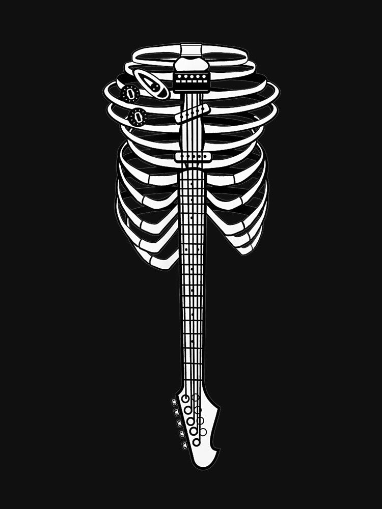 Guitar Skeleton by miann4