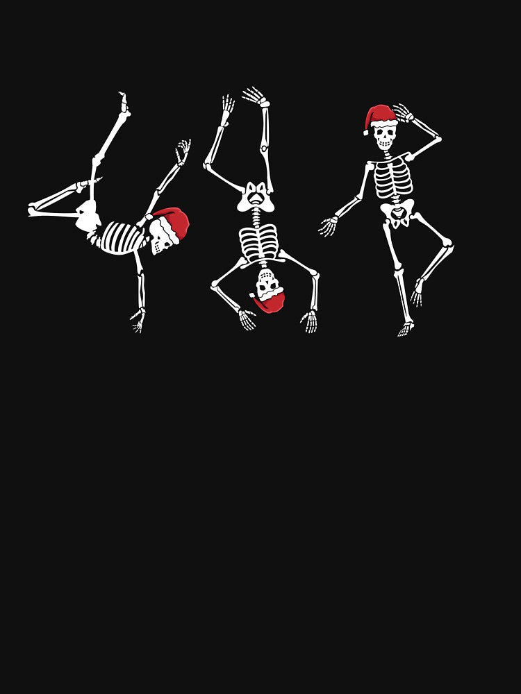 Christmas Skeletons Breakdancing Skeletons Gear by DynamicDesign