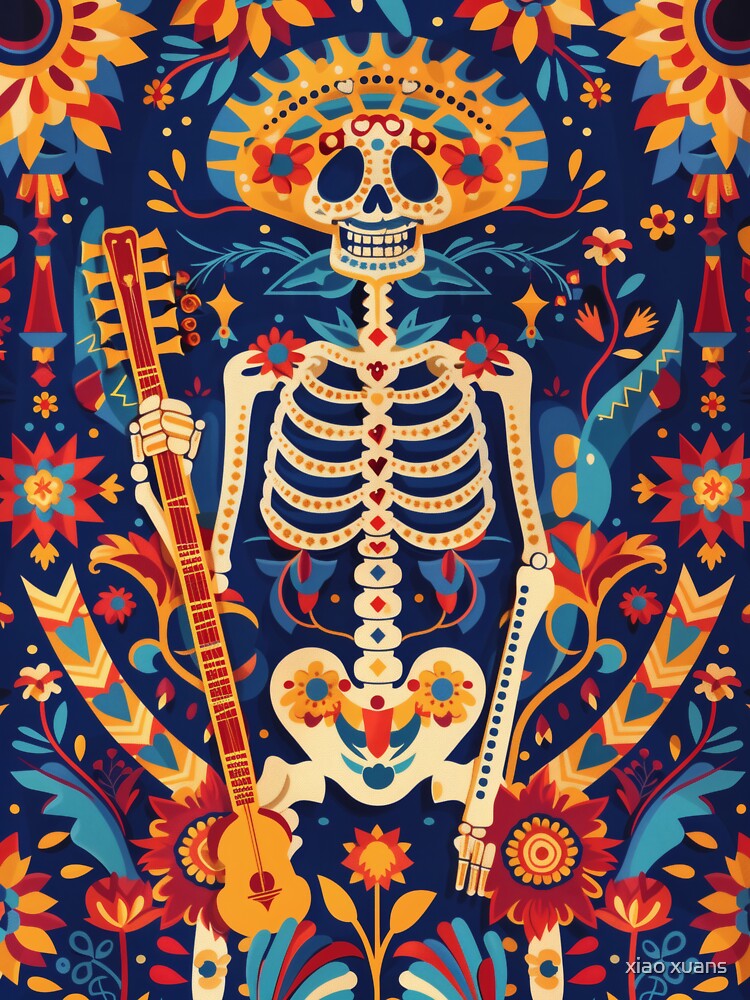 Mexican Sugar Skull by xiao xuans
