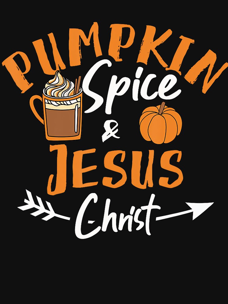 Jesus Christmas Spice Pumpkin Christ Vintage Funny Retro Classic and by JamieFmorriSS
