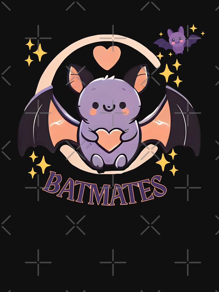 Batmates – Cute Bat For Couple Design by FREELANIX