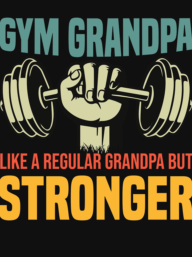 Fitness Grandpa Dumbbell by KroghDs