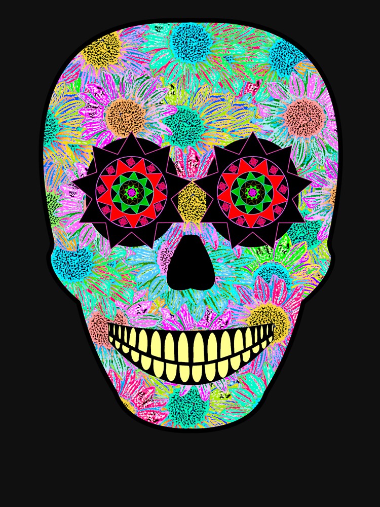 Dia De Los Muertos Sugar Skull by mrtraz