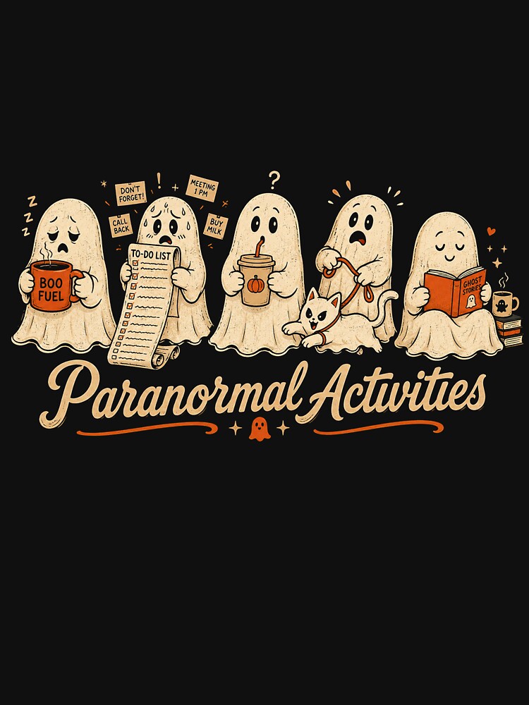 Paranormal Activities – Funny Ghost Halloween Lifestyle by WILLIAMS-BR