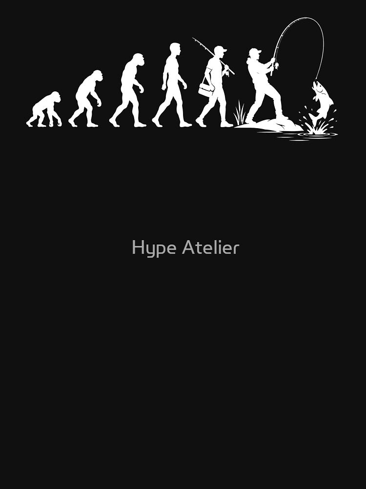 Fishing Humor – Fishing Dad and Fishing Passion by Hype Atelier