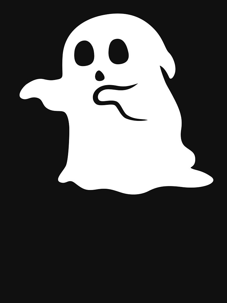 Cute Halloween Ghost – Spooky Kawaii Design by OEKAKIYASAN