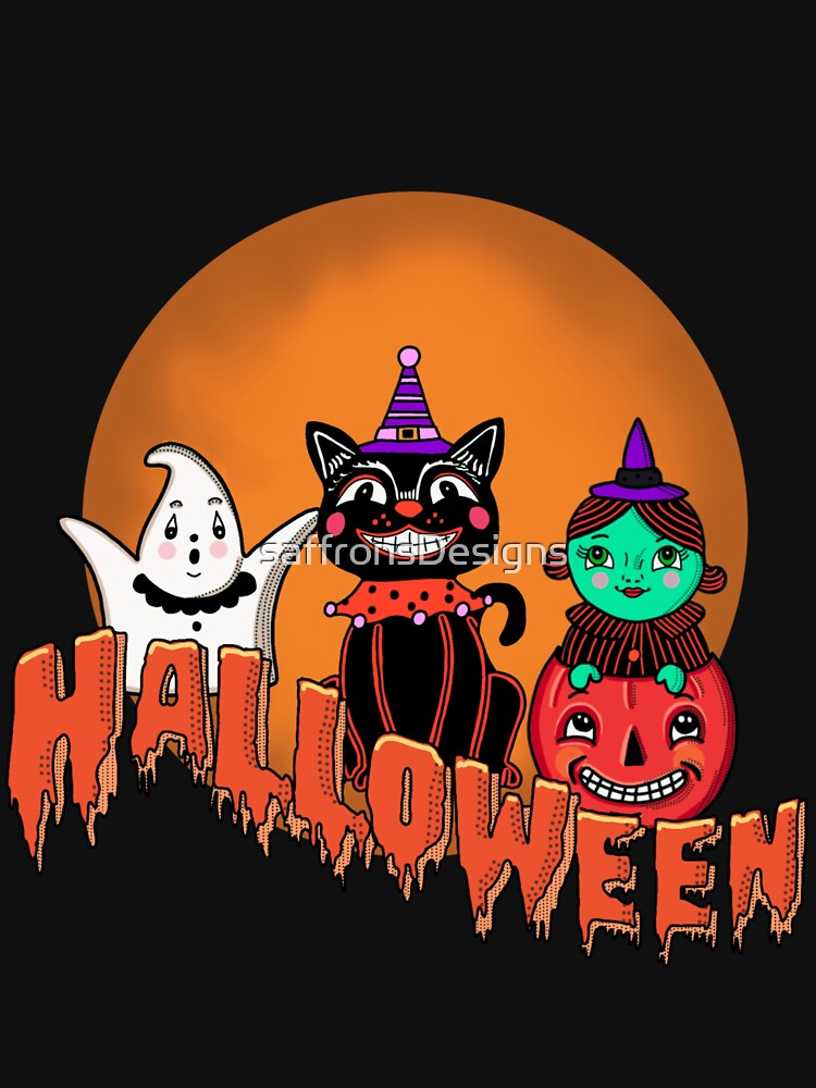Vintage Halloween by saffronsDesigns