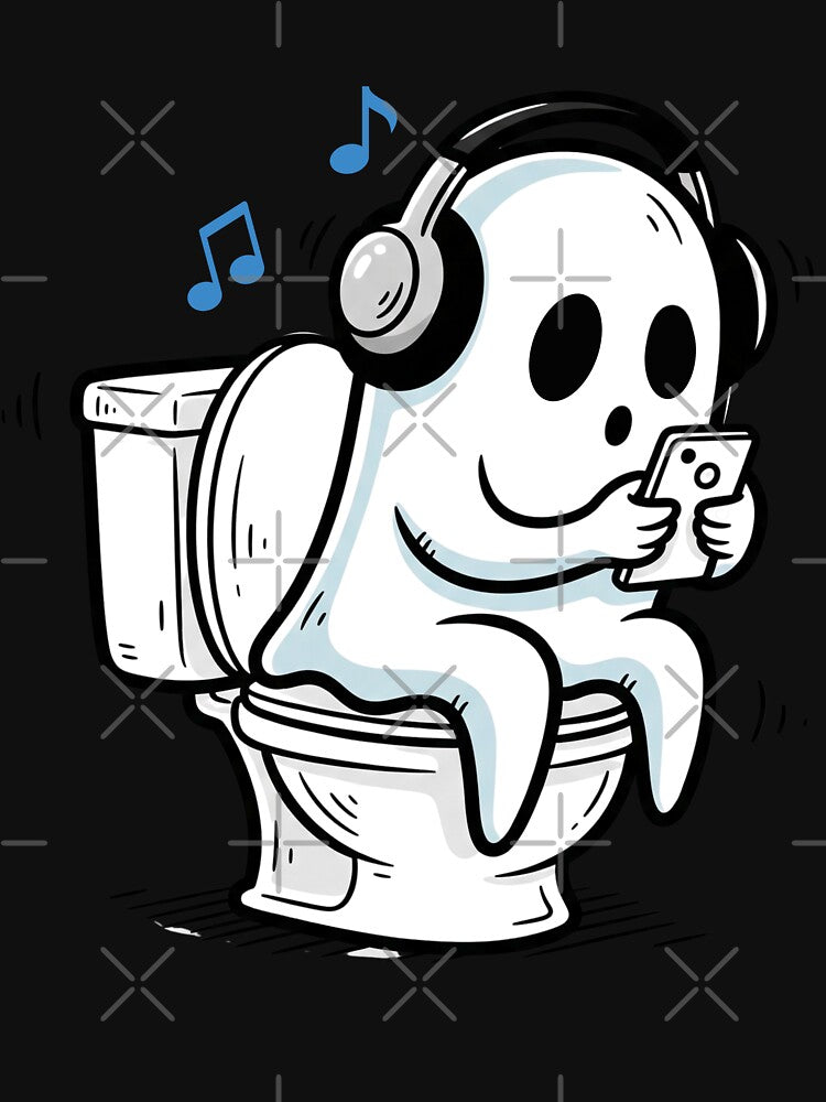 The Relaxed Ghost: Humor and Spooky Times by Claustronautas