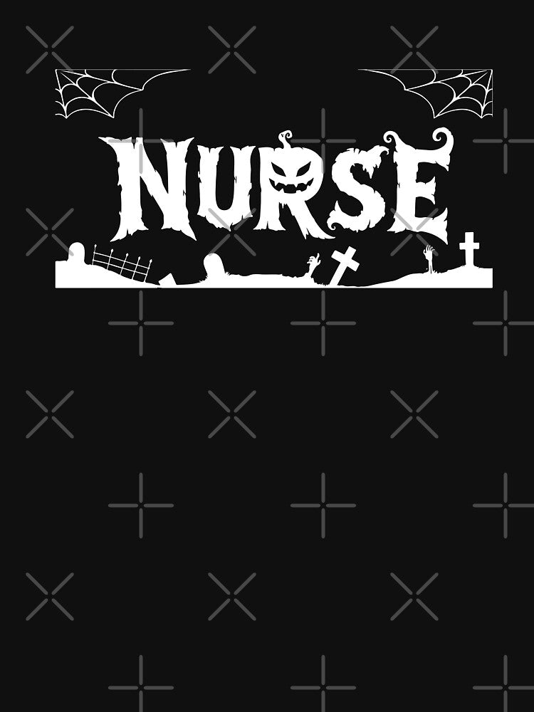 NURSE HALLOWEEN spiderweb corners by YNELENT