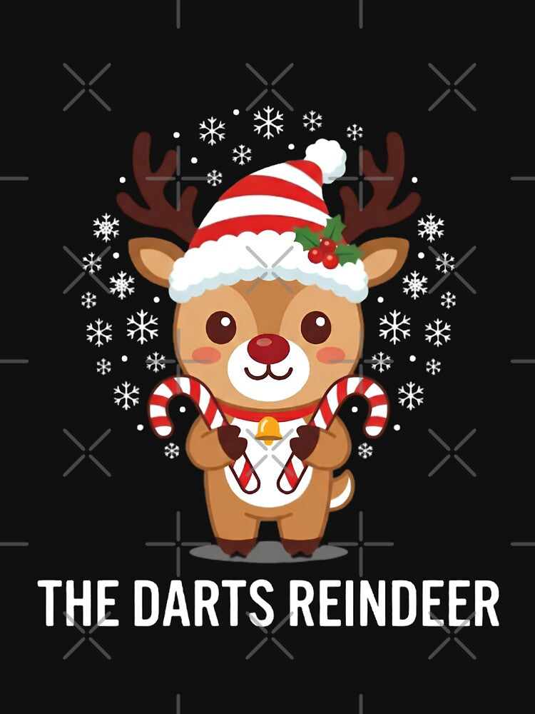 Darts Reindeer Matching Christmas Funny Quote Xmas by w66aboo