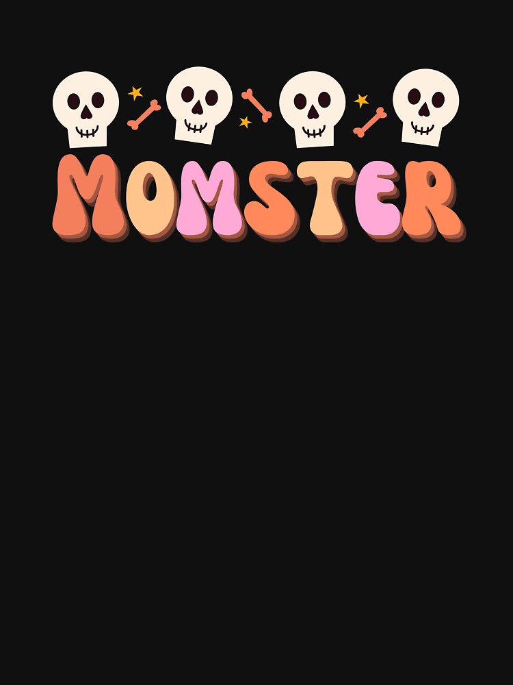 Momster | Halloween | Spooky | Ghost | Retro Halloween | Halloween Costume | Mom by ShoniwDesigns