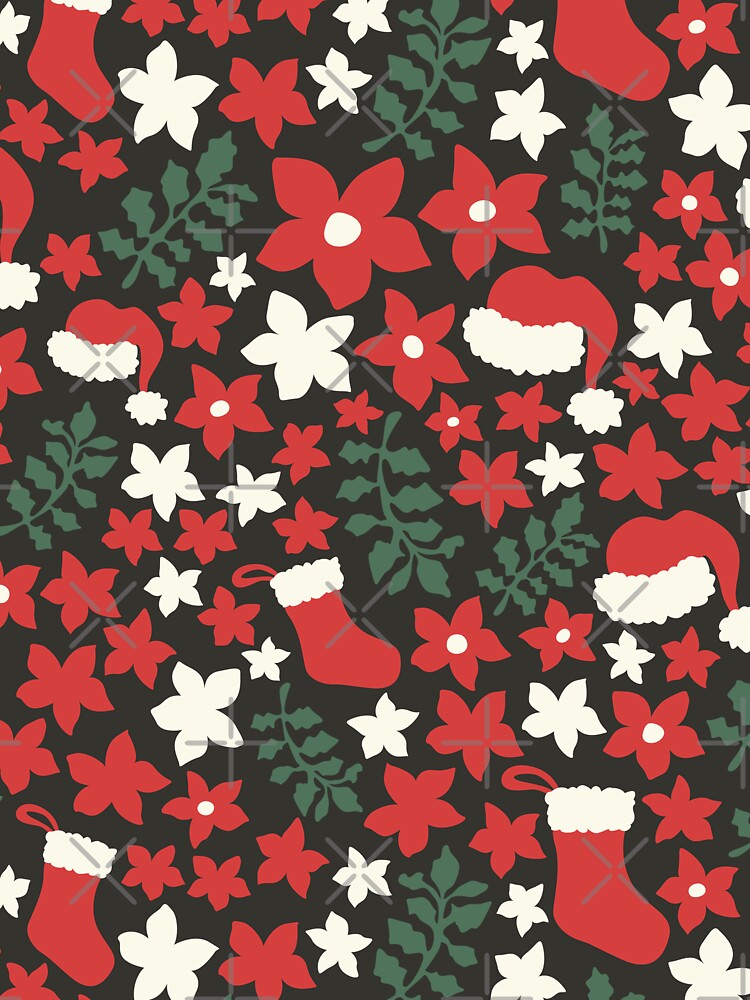Dark 50s Retro Vintage Classic Nostalgic Christmas by blomastudios