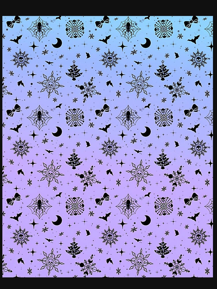 Pastel Goth Hexmas Snowflakes by xuckdbfzzwz27
