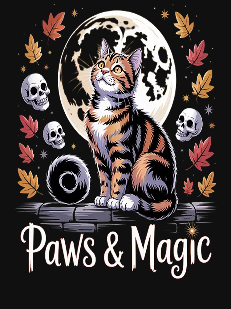 Paws Magic Enchanted Moonlit Whiskers Cat Lover by TeamLequid
